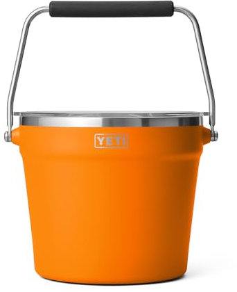YETI Rambler Seau à glace isotherme à double paroi avec couvercle, crabe royal