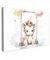 MuchoWow© Bilder Groß 120x80 cm XXL Wohnzimmer Deko Modern Wandbild Kunstdruck auf Leinwand Bild Schlafzimmer über Bett Room Decor Einhorn - Tier - Kinder - Babyzimmer - Kinderzimmer - Einhorn