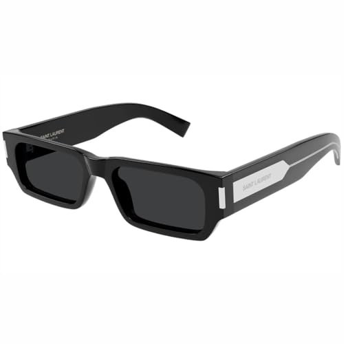 Saint Laurent SL 660 - Telaio in acetato, colore: Nero, NERO-CRISTALLO-NERO, 54