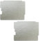 Ctuoptuo WaveGuide Glimmerabdeckung für Mikrowelle von Frigidaire, Electrolux, 2 Stück, 5304462314