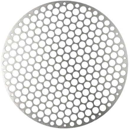 Griglia rotonda in acciaio inox, griglia rotonda – griglia da forno portatile | griglia per barbecue, griglia in acciaio inox, griglia di raffreddamento per barbecue esterno