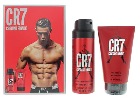 Cristiano Ronaldo Cr7 2 Piece Gift Set: Shower Gel 150ml - Body Spray 150ml