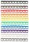 Housoutil Electrical Cable Identification Tags 0-9 100 Count Cable Tool Colorful Water and Corrosion Resistant Labels