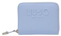 Damen Geldbörse Liu-Jo Caliwen schwarz AS25LJ32 AA5156 E0087, Himmelblau, Taglia Unica, Mini-Geldbörse