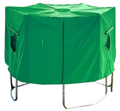 Trampolin- - Trampolin-Dach, Wasser- und Winddichte Abdeckplane | Für Regen, Winter-, Sommer-Camping, Spielplatz, Garten-Nutzung