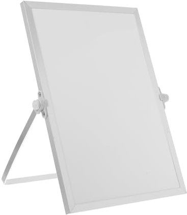 OSALADI Kleine Tafel Whiteboard-staffelei Mit Ständer Kleine Trocken Abwischbare Tafel Erinnerungstafel Zu Erledigen Tragbares Whiteboard Studenten-whiteboard Silber Aluminium
