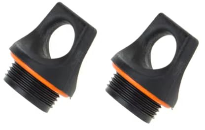 For Outdoor Camping Gas Tool 2 Packs Screw Top Fuel Bottle Cap Camping Stove Tools Fuel Tank Cap