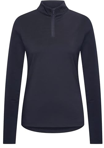 Imperial Riding Reitshirt IRH Jamy Base Layer, Langarm Funktionsshirt mit Half-Zip und Stehkragen