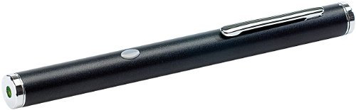 GeneralKeys Laserstift: Hightech-Laserpointer mit grünem Festkörper-Laser (Laser klein, Laserpointer Tageslicht, Presenter)