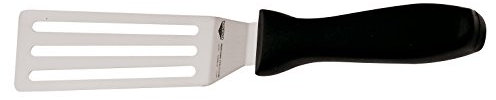 Paderno 18509 – 2 Flexible Narrow Slotted Spatula, Stainless Steel
