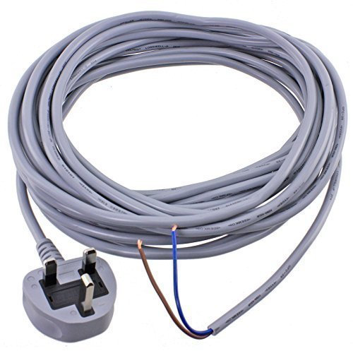 First4Spares Replacement Mains Power Cable Compatible With Sebo Vacuum Cleaners 10m