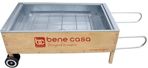Bene Casa Caja Asadora Outdoor Roasting Box.This roasting Box can Hold Up to 100 Pounds of Meat.