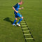 Cawila mit fixierten Sprossen inkl. Tasche, Trainingsleiter für Agility Training gelb 8 Meter