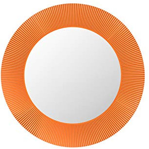 Kartell All Saints Spiegel , Plastik, dunkel orange, 4 x 78 cm