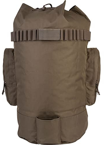 JACK PYKE Decoy Accessory Bag – 120L Camo Hunting Backpack with Padded Straps, Durable Fabric, Side Pockets, Cartridge Holder & Cord flap closure – Ideal for Waterfowl Gear & Outdoor Field Use