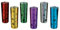 Artland Set of 6 Shooting Stars Shot Glasses, Multi/Coloured, 4 x 4 x 10.5 cm