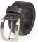 LINDENMANN Leder-Gürtel Herren 40 mm breit, Gürtel Herren Vollrindleder schwarz, Größe/Size:100, Farbe/Color:schwarz