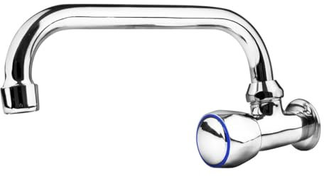ALFA 19702 – Wasserhahn girat. Temperaturregler C/Rohr Wand 20 cm