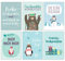 Papierdrachen Weihnachtskarten Set - 12 liebevoll gestaltete Postkarten zu Weihnachten - Kunstdruck zum Verschicken, Pakete dekorieren und Sammeln - Blau Weihnachtlich