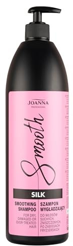 Joanna Professional SILK-Serie Shampoo - Haarprodukte mit Seidenproteinen -Seidenprotein für Haarwachstum - Haarprodukte für seidiges Haar - 1000 g