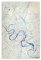 artboxONE Poster 30x20 cm Städte Moskau Russland Blue Infusion Map II - Bild städte stadtkarte städte