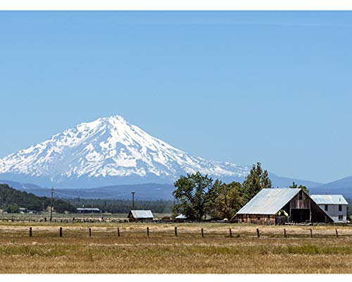 Highsmith Mount Shasta California Landschaft Foto großes Wandbild Druck dickes Papier 45,7 x 61 cm