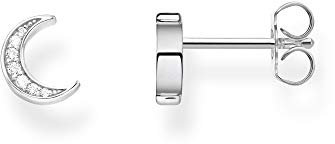 Thomas Sabo Damen Ohrringe Ohrstecker Mond 925 Sterling Silber H2082-051-14
