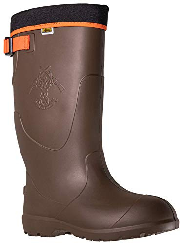 Fagum Stomil Warme Herren Gummistiefel Wasserdicht - Wasserfeste Schuhe zum Angeln und Jagen Gr. 44