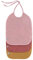 Lässig 1312026972 Muslin/Terry Medium Bib rose/rosewood/mustard, mehrfarbig, 140 g
