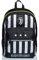 Seven Juventus Rucksack mit Zwei Fächern, Best Match, Schwarz und Weiß, Schule & Freizeit