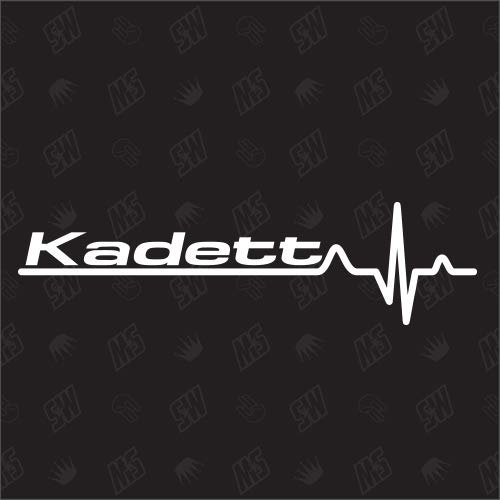 Kadett Herzschlag - Sticker
