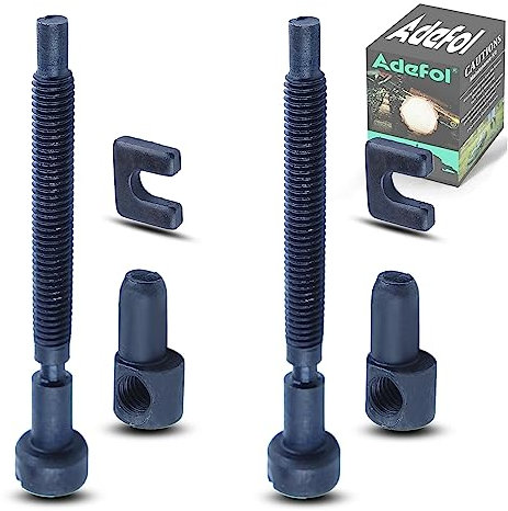 Adefol Ajustador de Cadena Tornillo Tensor para Husqvarna 61 66 181 266 268 272 281 & 288 Motosierra Piezas de Repuesto para 501537101