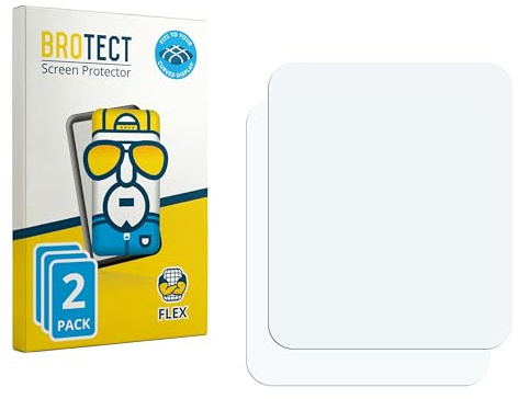 BROTECT Schutzfolie für Anio 5 | 2 Stück Transparenter Displayschutz Made in Germany Klare Full-Screen Folie Full-Cover 3D Curved Montage Kit