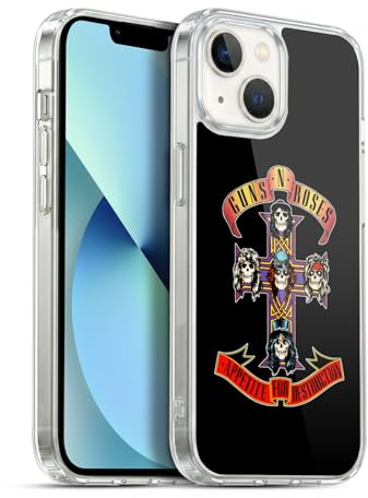 Head Case Designs Offizielle Guns N' Roses Appetite for Destruction Kunst Gel Handyhülle Hülle [Militärischer Schutzgrad] Kompatibel mit Apple iPhone 13