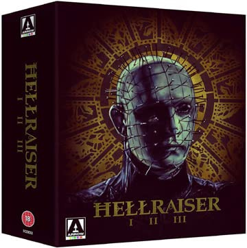 Hellraiser Trilogy ( Hellraiser / Hellbound: Hellraiser II / Hellraiser III: Hell on Earth ) [ UK Import ] (Blu-Ray)