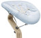 Stokke Nomi Newborn Set, Grey/Grey Blue - Mit 5-Punkt-Sicherheitsgurt und wendbarem, waschbarem Textilset - Passt auf alle Stokke Nomi Stühle