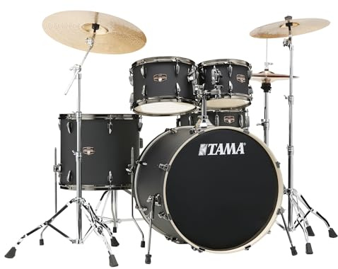 Tama IP52H6WBN-BOB Imperialstar batterie 5 fûts Blacked Out Black