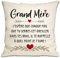 Cadeau de grand-mère J'espère qu'à chaque fois que tu serres ce coussin dans tes bras, il te rappelle à quel point je t'aime Housse de coussin pour - Anniversaire Noël