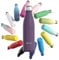 WATERSY Stainless Steel Insulated Water Bottle, Double Walled Metal Vacuum Flask Keep 24 Hrs Cold & 12 Hrs Hot Thermal Metal Sports Bottles 500ml BPA Free for Outdoor, Work, Gym, School (Purple)