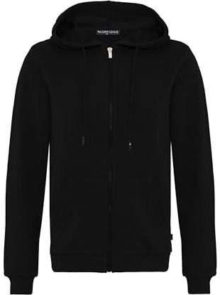Redbridge Damen Premium Basic Kapuzenjacke Sweatjacke für Alltag und Freizeit Schwarz XL