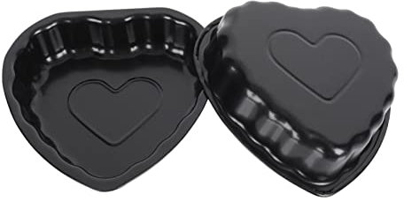 LIFKOME 3 Juegos De Moldes Para Pasteles De Acero Al Carbono Para Hornear Antiadherentes Y Fáciles De Usar 2 Piezas X 3