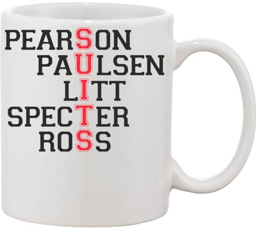 Functon+ TV-Serie Charakter Name Kombination Keramik Tasse Weiß