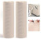 WUZILIN (beige, 40 * 200cm 2er-Pack) Katzen-Kratzmatte, Wand-Kratzer – vielseitige, Selbstklebende Alternative. Einfache Verwendung für Bäume, Wände, Möbel, Kratzbäume und zum Couch-Schutz.