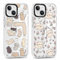 Xylota 2 Stück Transparent Handyhülle für iPhone 15 6,1 Hülle, Durchsichtig Case Muster Niedlich Katze Mädchen Schutzhülle, Weich Silikon Dünn TPU Bumper Stoßfeste Cover für iPhone 15,07