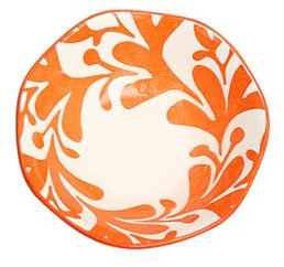 Bols et assiettes à sauce en céramique, plateaux, assiettes à goûter, bols - orange yis