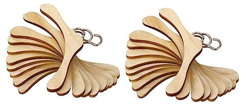 Supvox 20 Stck Teiliges Holz Kleiderbügel für Bjd Puppen Puppenhaus Zubehör Praktische Aufbewahrungsspielzeug Holzbügel für Puppenkleider