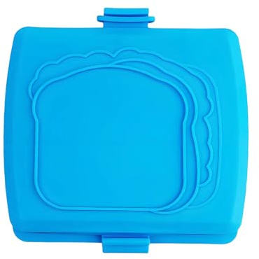 Grille-Sandwich - Toaster Micro-ondes En Silicone, Antiadhésive Pour Toast Et Croque-Monsieur | Appareil De Cuisine Portable Pour En-cas Rapides | Parfait For Bureau, Étudiants & Maison