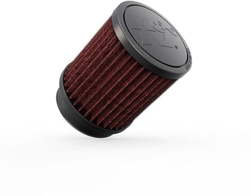 K&N Universal Clamp-On Air Filter: High Performance, Premium, Washable, Replacement Engine Filter: Flange Diameter: 2.5 In, Filter Height: 4 In, Flange Length: 1 In, Shape: Round, RB-0700