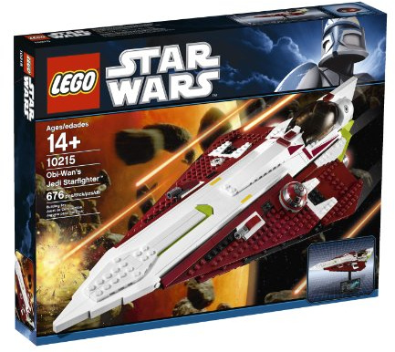 Lego Star Wars 10215, Baukasten Obi-WANS Jedi Starfighter