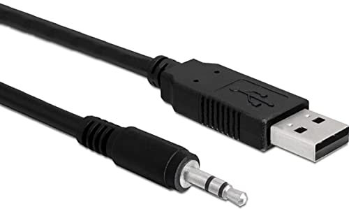 Delock Konverter (USB 2.0 auf Seriell-TTL, 3,5mm Klinke, 1,8m)